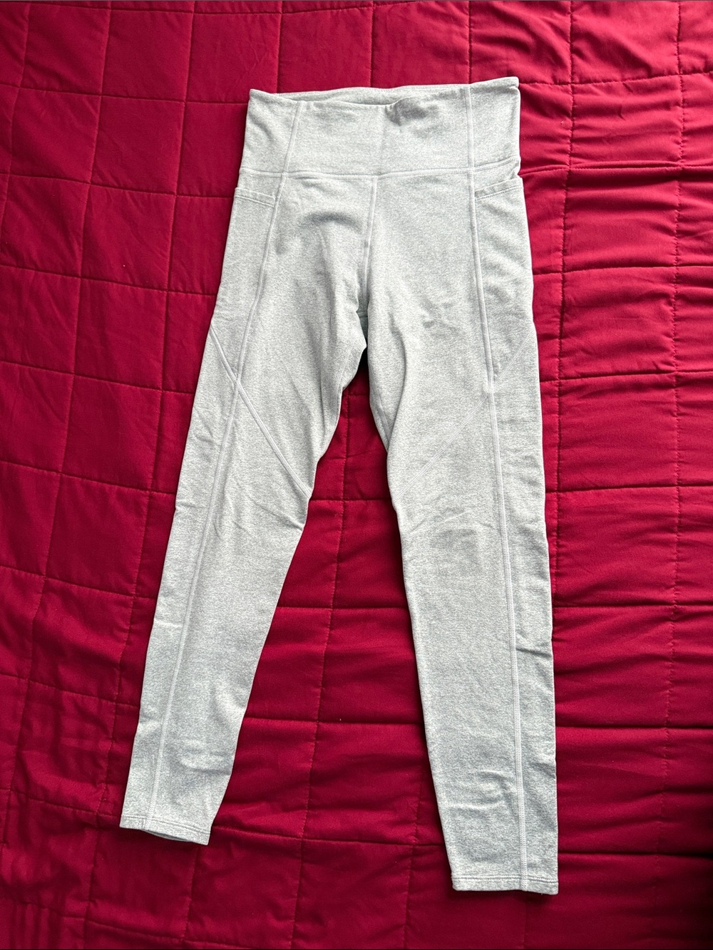 JoyLab Light Gray Woman’s High-Waist Active Leggings